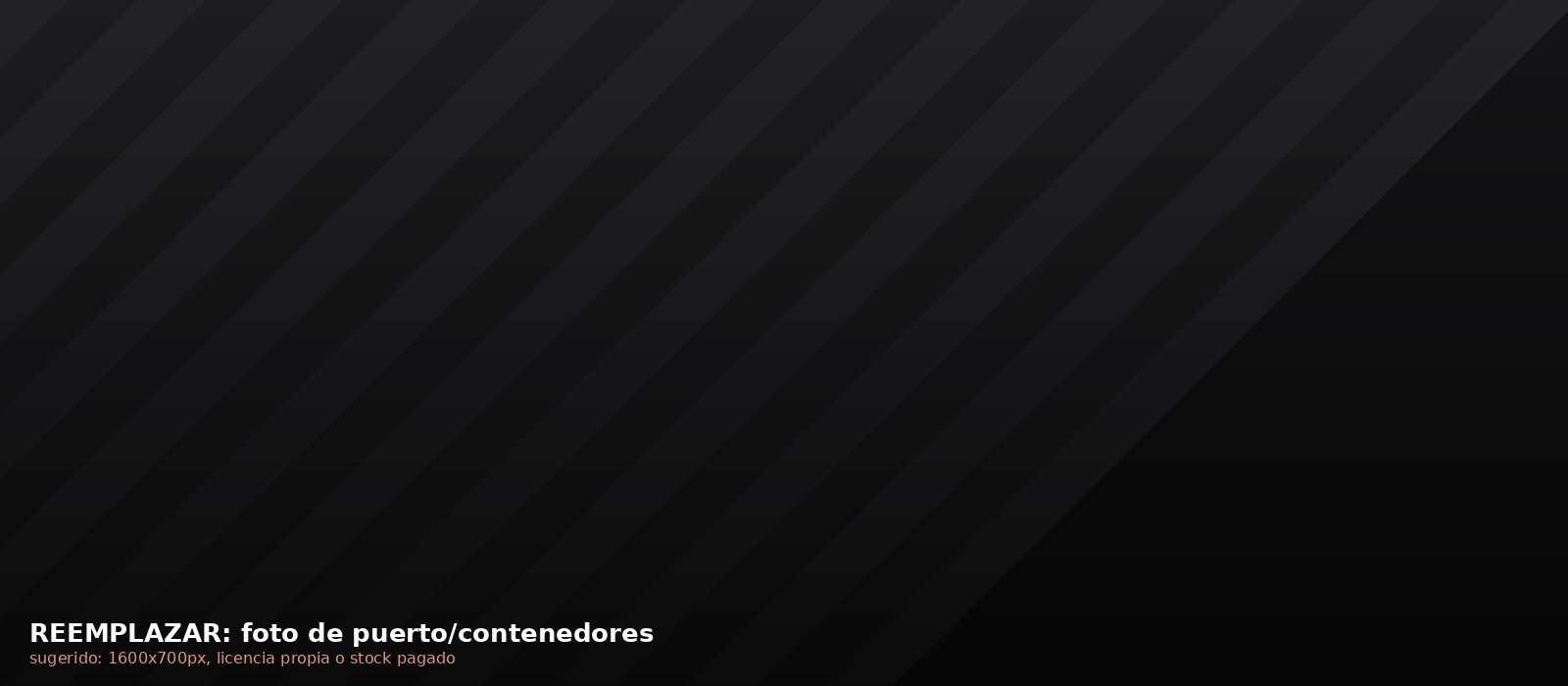 Puerto y contenedores